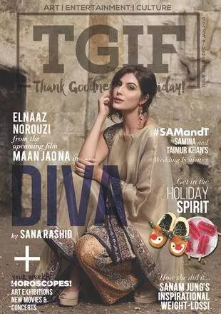 Elnaaz Norouzi T Gif Magazine Cover